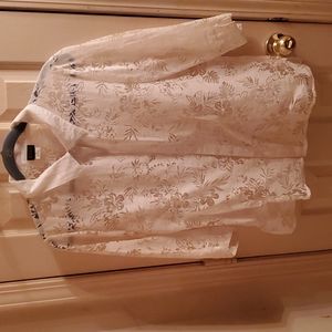 My dear, sweet Mama's estate closet. Blouses, pants, sweaters, shoes and purses